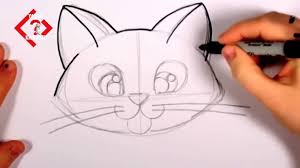 Cocuklar Icin Kedi Basit Kedi Cizimi Kolay Hayvan Cizimleri Youtube