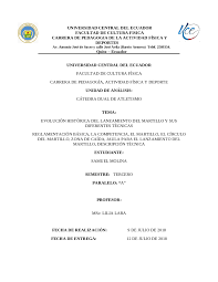 Check spelling or type a new query. Lanzamiento De Martillo Tecnicas Docsity