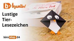 26 01 2017 erkunde bickel janines pinnwand origami lesezeichen auf pinterest. Diy Pinguin Lesezeichen Youtube