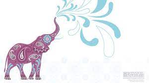 Elephant Free Desktop Background Blog Botanical Paperworks Elephant Wallpaper Elephant Background Elephant Art