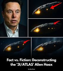 Our - A viral social media post claims that Elon Musk has confirmed an  interstellar object, dubbed "3I/ATLAS," is an alien spacecraft and has  issued a warning to humanity. However, this claim