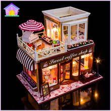 Yeni Varis Minyatur Ahsap Diy Bebek Evi Mobilya Ve Isik Ile Cocuk Icin Tanisma Mutluluk Goruntuler Ile Bebek Evleri Ev Mobilyalari Evler