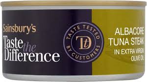 Sainsbury S Taste The Difference Albacore Tuna Steaks In Oil 200g Albacore Tuna Steak Tuna Steaks Albacore
