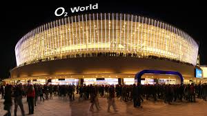 Developed by o2 germany purchased the naming rights. Mercedes Benz Arena Berlin Populous