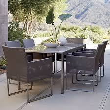 Dune Rectangular Dining Table With Painted Glass Outdoor Dining Chairs Outdoor Furniture Collections Rectangular Dining Table