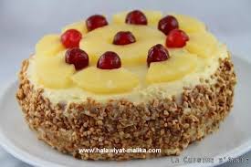 تورتة الأناناس روعة ولا أسهل Desserts Patisserie Food