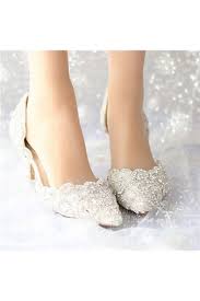 Shoespie Com Offers High Quality Shoespie Lace Rhinestone Low Heel Bridal Shoes Priced At Only Us 100 5 Bridal Shoes Low Heel Wedding Shoes Heels Wedding Shoes