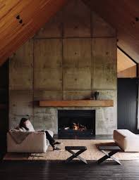 Forest House Fearon Hay Location Waitakere Ranges Auckland New Zealand Rustic Living Room Design Home Fireplace Rustic House
