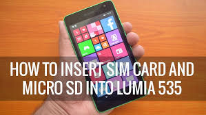 Type in a new pin code. How To Insert Sim Card And Micro Sd Card Into Lumia 535 Youtube