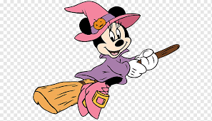Disney minnie mouse inspired dress costume set, birthday party dress for girls with headband, halloween. Mickey Maus Reiten Hexe Besen Minnie Maus Mickey Maus Halloween Die Walt Disney Company Cowboy Halloween S Kunst Kunstwerk Karikatur Png Pngwing