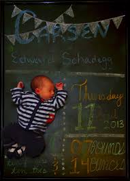 Mommy And The Minister Monthly Baby Chalkboard Updates
