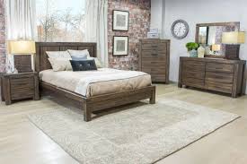Meadow Panel Bed Dresser Mirror Nightstand In Gray Queen Bedroom Sets Bedroom Design Bedroom Furniture Sets