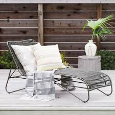 Open Weave All Weather Wicker Lounger Outdoor Furniture Decor Lounge Chair Outdoor Lounge Chairs Living Room