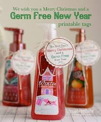 Germ Free New Year Gift Idea With Free Tags Liz On Call Diy Teacher Christmas Gifts Teacher Christmas Gifts Christmas Gifts For Coworkers