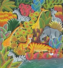 Among our animal prints you will find scandinavian animals like bears, deer, roe deer and hedgehogs. Pin On Metal Art Canvas Art Haitian Art Canvas Paintings