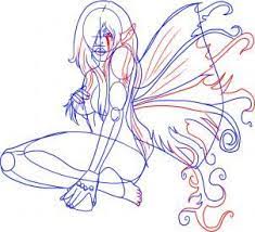 How To Draw A Fairy Tattoo | Fairy Drawings, Fairy Tattoo, Boho Art Drawings