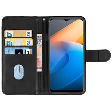 For vivo iQOO Z6x Leather Phone Case(Black)