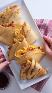 Crepe Explosivo De Desayuno Video En 2020 Recetas De Comida Recetas Faciles De Comida Comida