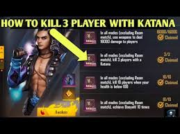 See you in indonesia baby. How To Kill 3 Player With Katana How To Complete Elite Hayato Mission Free Fire Youtube