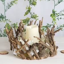 This adorable, beautiful cedar wood tea light holder are perfect for setting a cozy, homey tone in your home or office. Efavormart Natural Wood Candle Holder Wooden Mini Flower Vase Rustic Wedding Centerpiece Rustic Wedding Centerpiece Walmart Com Walmart Com