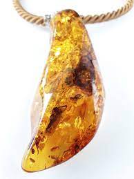 Large Baltic Amber Stone Necklace For Women Yellow Amber Etsy Amber Stone Baltic Amber Jewelry Amber