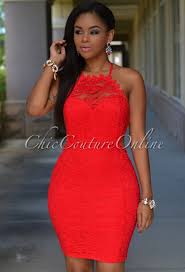 Sierra Red Lace Daring Back Dress Lojas De Moda Vestidos De Baile Curtos Moda