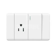 Using our easy to follow guide find out how to identify different types of light switches such as the 1 gang switch, 2 gang switch, the intermediate switch, plate switches and ceiling switches. Supply 2 Gang 1 Way Standard Home Power Switch With Single Socket Wall Switch Wall Socket Factory Quotes Oem