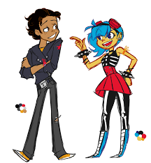 Pin By Aru Sawa On Multy El Tigre Couple Cartoon Cartoon As Anime