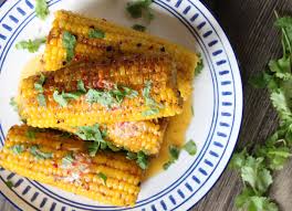 Keep the husks unopened so they completely cover the corn. Chilli Lime Coriander Corn On The Cob The Stone Bake Oven Company