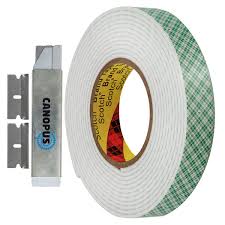 Low tack tape sometimes you will need to adhere things temporarily. Canopus 4016 Double Sided Foam Tape For Papercrafting And Card Making Projects Heavy Duty Adhesive Mounting Tape Converted From 3m 4016 Off White 1in X 10yd Walmart Com Walmart Com