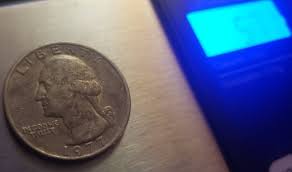 Produced since 1796, the quarter has been one of the most popular minted coins in u.s. 1977 Silver Quarter Weighs 5 7 Grams Coin Community Forum