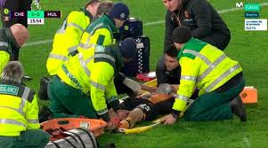 The hull midfielder, 25, was rushed to hospital after a sickening aerial collision. Hull City S Mason Taken To Hospital