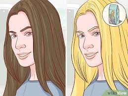 You want a shade of blonde, but you ended up with how to maintain blonde hair. 4 Ways To Whiten Yellow Hair Wikihow