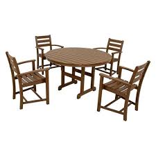 Check spelling or type a new query. Trex Outdoor Furniture Monterey Bay Tree House 5 Piece Plastic Outdoor Patio Dining Set Yahoo Shopping