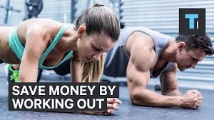 save money by working out 5 days a week