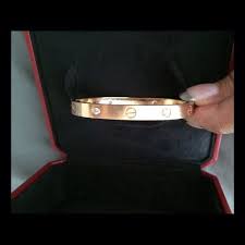 Sold Authentic Cartier Rosegold Love Bracelet Love Bracelets Bracelets Cartier