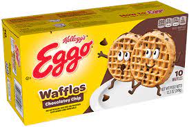 4.3 out of 5 stars. Kellogg S Eggo Chocolatey Chip Waffles