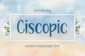 Computer modern is the family of typefaces developed by donald knuth for tex. Ciscopic Font Bundles