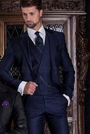 Men tuxedos wedding suits chinese mens 3 piece suits with pants slim fit plus size 3xl black purple tuxedo groom 2018 mauchley. Wedding Formal Occasion Royal Blue Wedding Suits For Men Slim Fit Custom 3 Piece Tuxedo Prom Groom Suit Oo