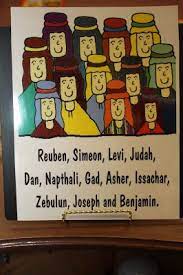 We Recently Had A Lesson About The 12 Sons Of Jacob I Love Teaching About Joseph And His Brothers The Ki Sons Of Jacob Bible Class Activities Joseph Crafts