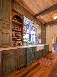 When thinking of kitchen cabinet overhauls, you may wish to go from modern to antique. 75 Beautiful Distressed Kitchen Cabinets Pictures Ideas Houzz