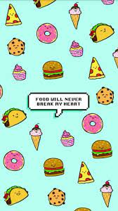 Food Background Food Background Wallpapers Kawaii Wallpaper Wallpaper Iphone Cute