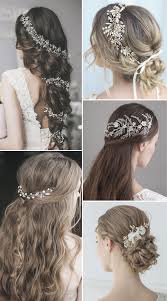 35 Glamorous Bride Wedding Hairstyle Accessories Ideas Tips Wedding Ideas Bohemian Wedding Hair Wedding Hair Accessories Vintage Wedding Hair Accessories