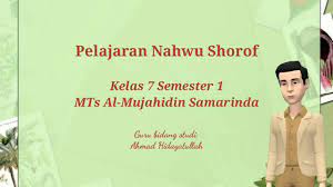 Check spelling or type a new query. Pelajaran Nahwu Shorof Praktis Pengertian Nahwu Dan Shorof Mts Kelas 7 Youtube
