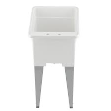 plastic utilatub single laundry tub