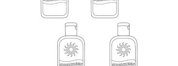 We hope these free label templates help you get in the party spirit because no one can throw a better diy bash than you! Sunscreen Bottle Template Small