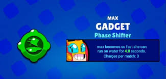 Jacky gets a burst of energy and moves faster! Max Gadget Idea Brawlstars