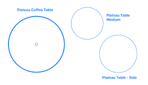 Coffee tables with shelves and drawers hold anything from childrens' toys to magazines to coasters. Blu Dot Plateau Coffee Table Dimensions Drawings Dimensions Com