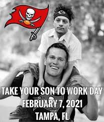 Celebrate your friends february 13, 2021. February 7 2021 Take Your Son To Work Day Buccaneers