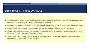 Types And Indicators Of Abuse Ppt Download